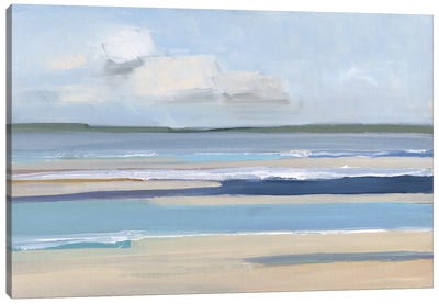 Inlet Breeze Canvas Art Print - Coastal & Ocean Abstract Art