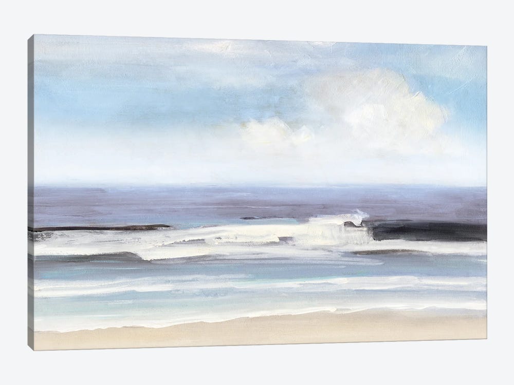 Soft Breaking Waves by Sally Swatland 1-piece Canvas Art