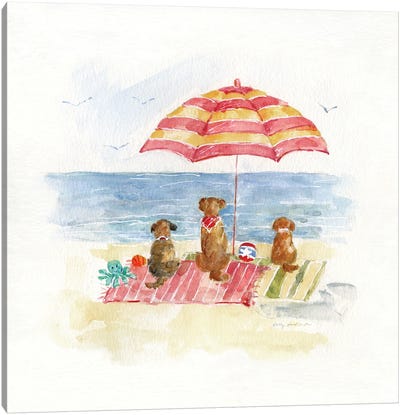 Dog Days of Summer II Canvas Art Print - Sally Swatland