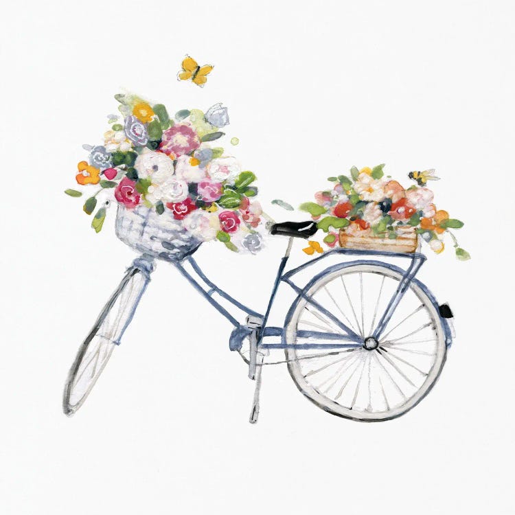Spring Bike II by Sally Swatland wall art