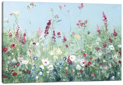 Sweet Summer Meadow Canvas Art Print - Sally Swatland