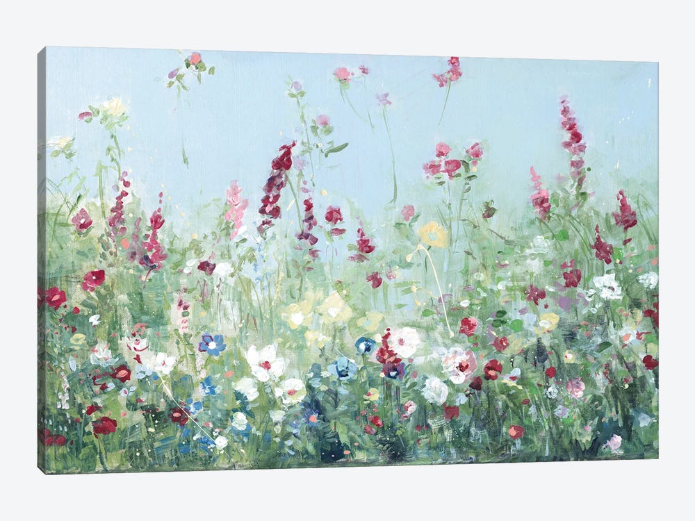 Sweet Summer Meadow by Sally Swatland 1-piece Canvas Art Print