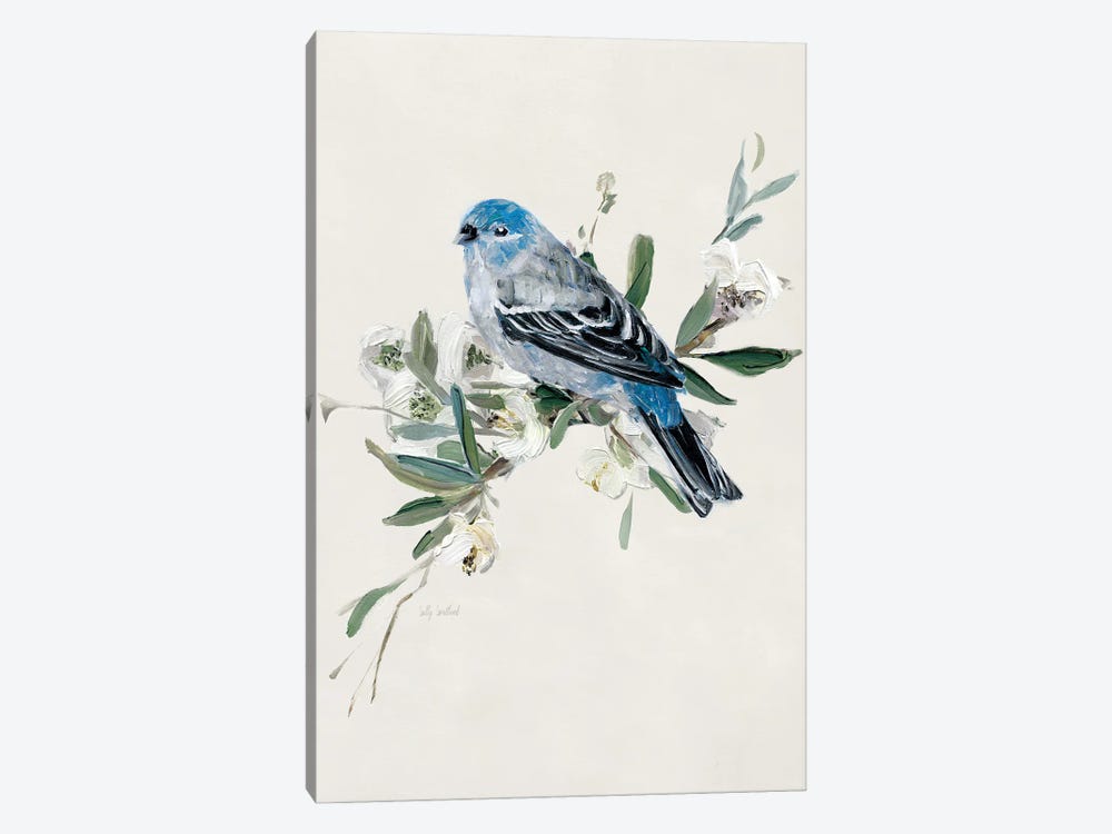 Bluebird Happy II by Sally Swatland 1-piece Canvas Art