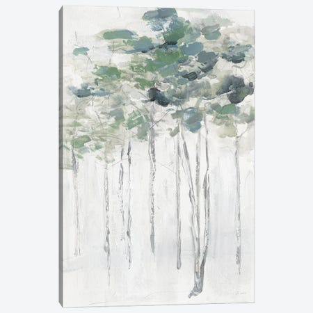 Impasto Tree Line II Canvas Print #SWA383} by Sally Swatland Canvas Wall Art