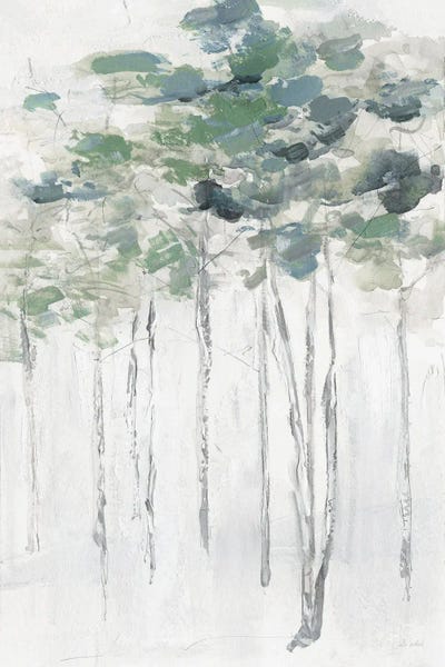 Impasto Tree Line II