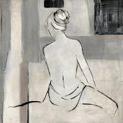 Abstract Bather II by Sally Swatland acrylic art print