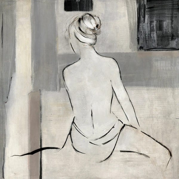 Sally Swatland: Abstract Bather II by Sally Swatland