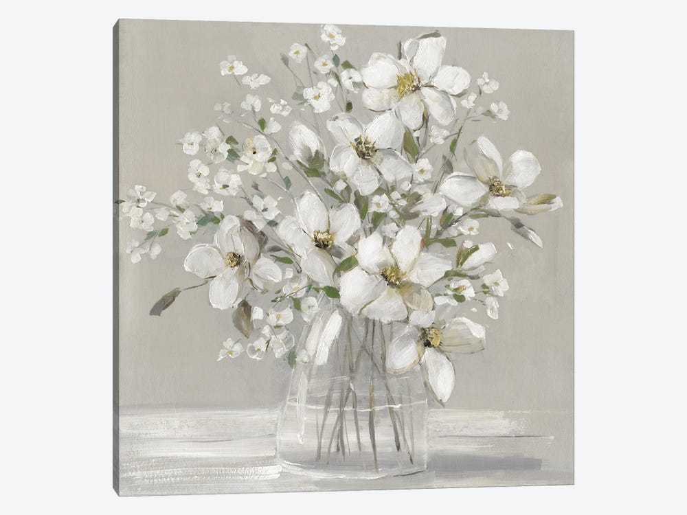 Blooming Magnolias by Sally Swatland 1-piece Art Print