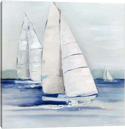 Close Sail I Canvas Art Print - Sally Swatland