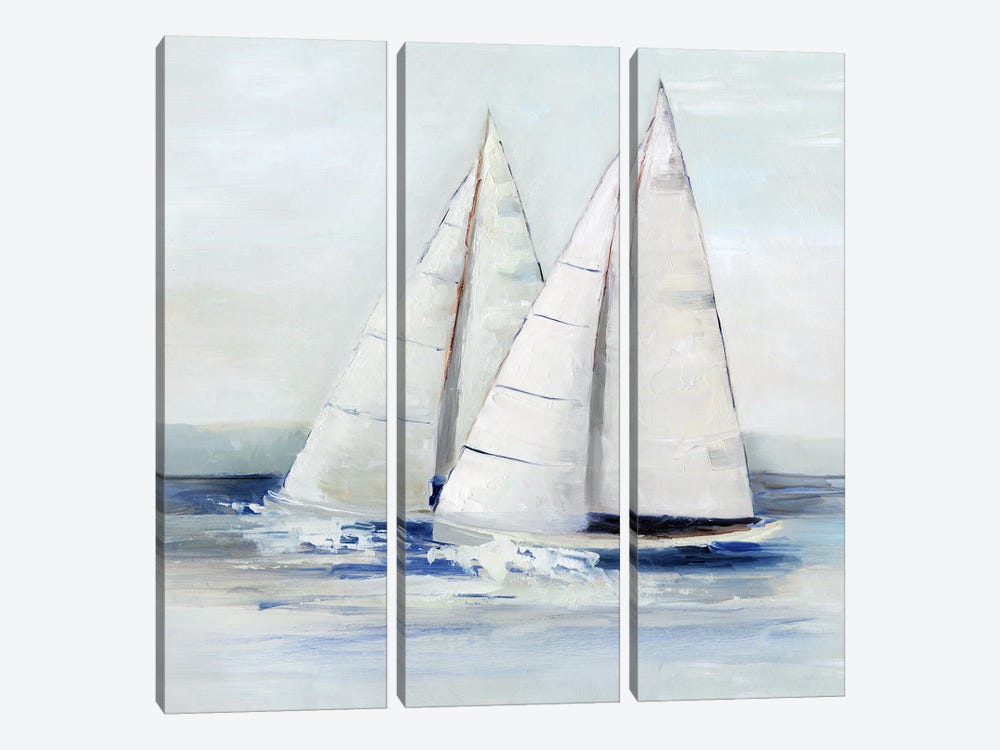 Close Sail II by Sally Swatland 3-piece Canvas Print