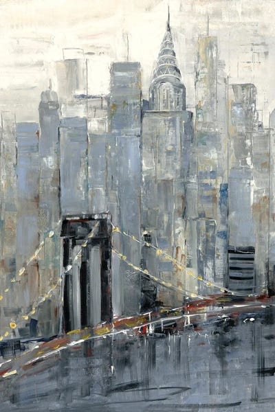 Canvas Print: Midtown Morning by Sally Swatland