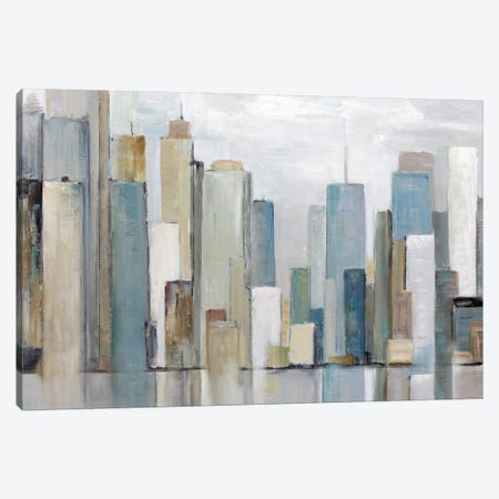 City Reflections Canvas Print #SWA402} by Sally Swatland Canvas Print