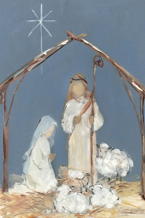Twilight Nativity Prayer by Sally Swatland wall art
