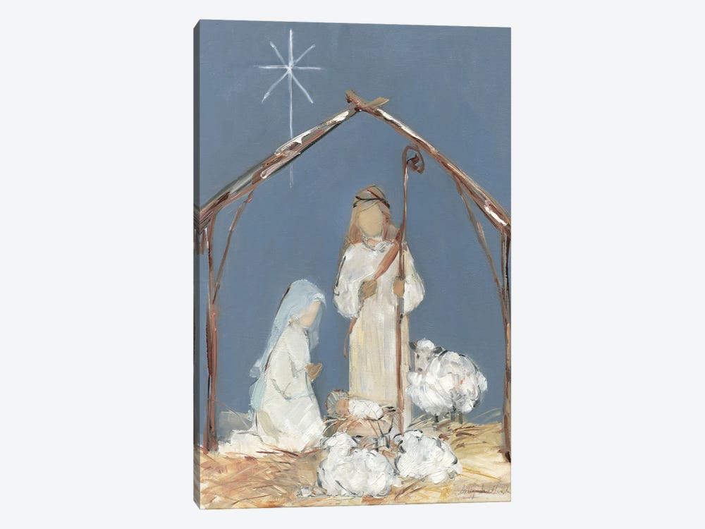 Twilight Nativity Prayer by Sally Swatland 1-piece Art Print