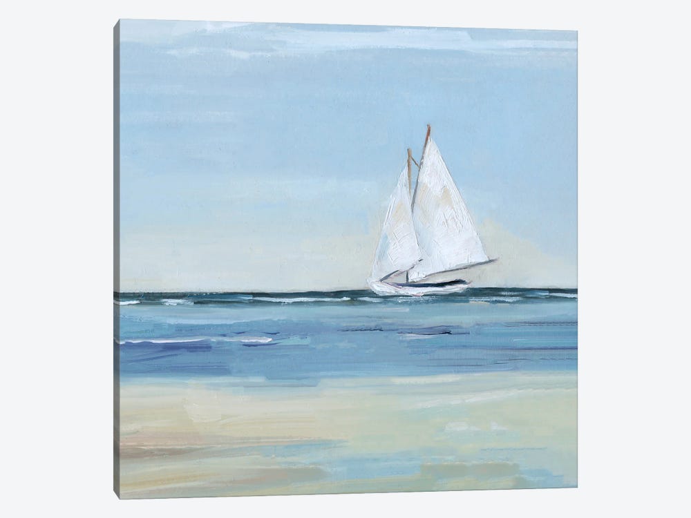 Smooth Sailing by Sally Swatland 1-piece Canvas Print