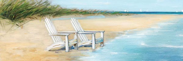 Large Coastal Art - Canvas Prints: Water View II by Sally Swatland