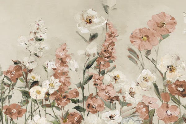 Gardens & Floral Landscapes: Blush Garden by Sally Swatland