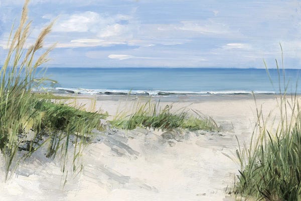 Large Coastal Art - Canvas Prints: Enjoying the Calm by Sally Swatland