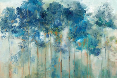 Blue Groves by Sally Swatland canvas print