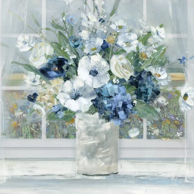 Beach View by Sally Swatland canvas print