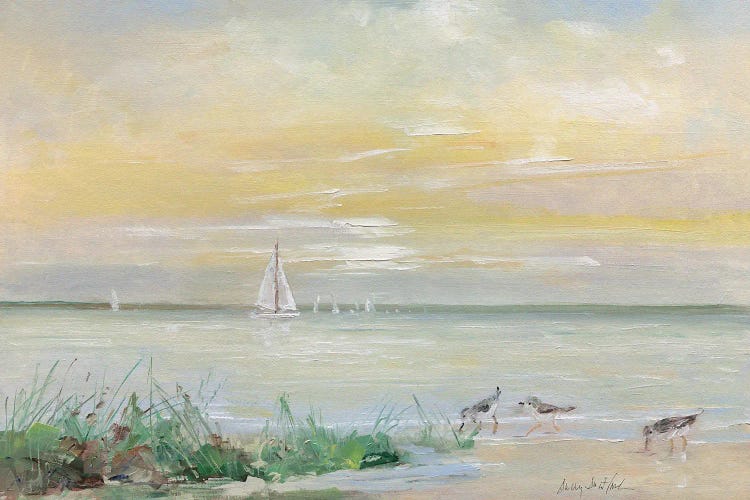 Sandpiper's View by Sally Swatland wall art