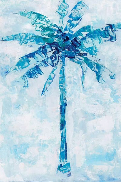 Tropical Living Room: Cool Palm II by Sally Swatland