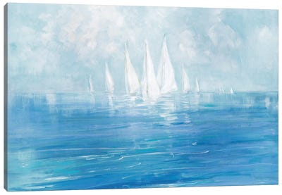 Set Sail Canvas Art Print - Sailboat Art