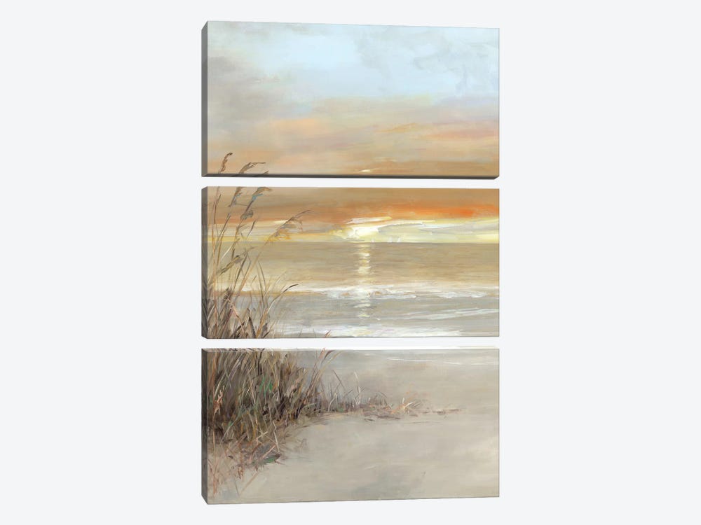 Malibu Sunset by Sally Swatland 3-piece Canvas Art