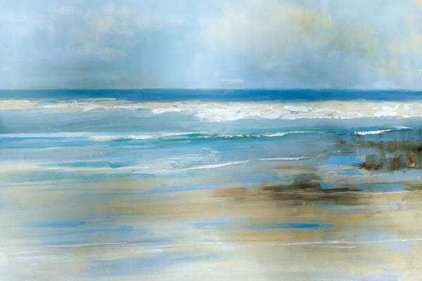 Abstract Bathroom: Ocean Breeze by Sally Swatland