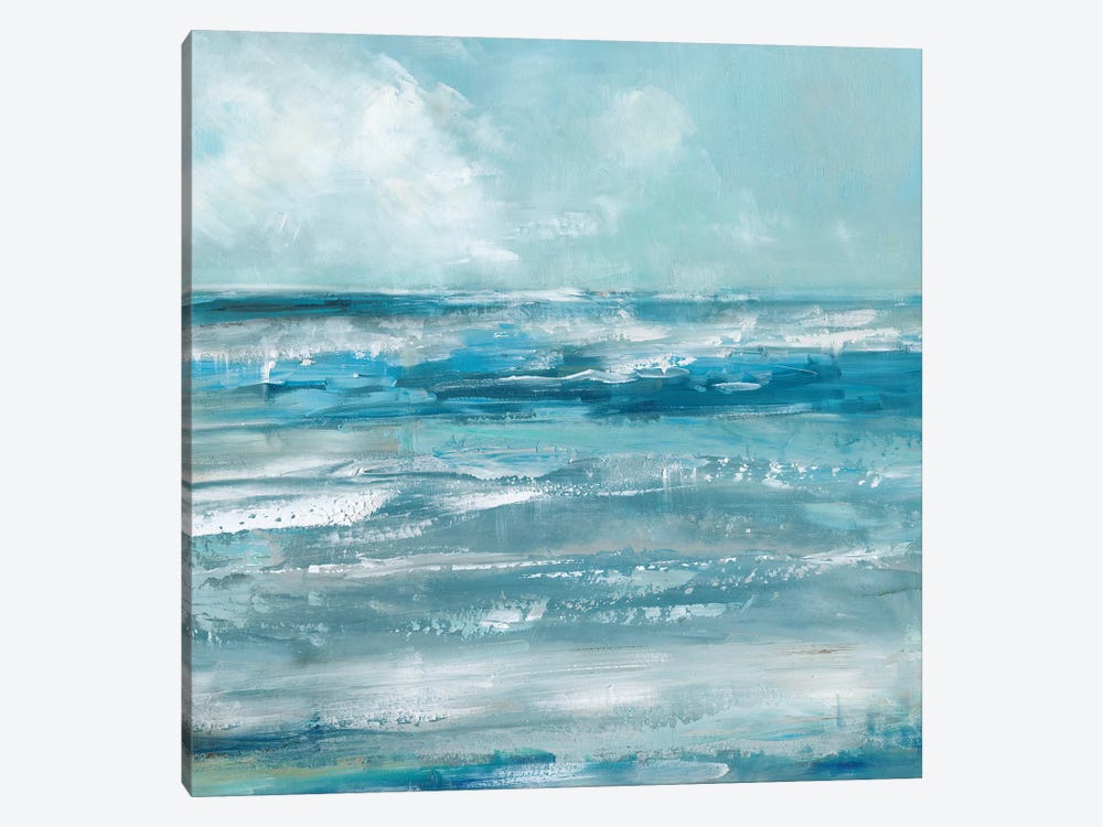 Windswept Waves by Sally Swatland 1-piece Canvas Print