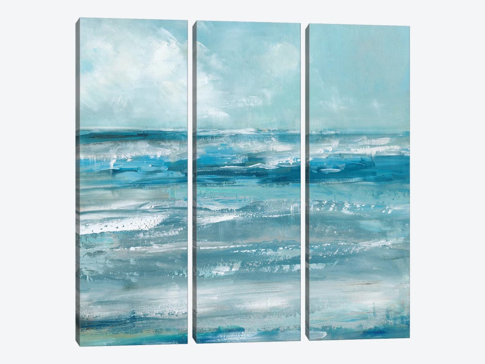 Windswept Waves by Sally Swatland 3-piece Art Print
