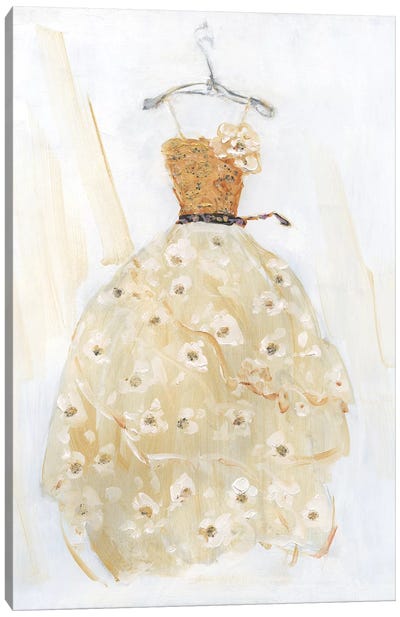Ball Gown I Canvas Art Print - Sally Swatland