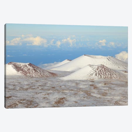 View from Maunakea Observatories (4200 meters), The summit of Maunakea on the Island of Hawaii Canvas Print #SWE102} by Stuart Westmorland Canvas Art Print
