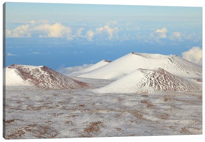 View from Maunakea Observatories (4200 meters), The summit of Maunakea on the Island of Hawaii Canvas Art Print