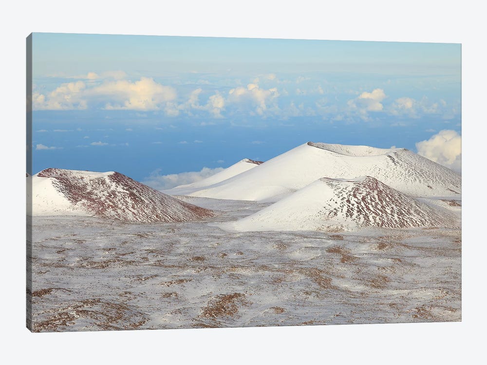 View from Maunakea Observatories (4200 meters), The summit of Maunakea on the Island of Hawaii by Stuart Westmorland 1-piece Canvas Wall Art