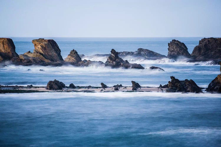 Winter Storm Watching II, Shore Acres State Park, Southern Oregon Coast, USA