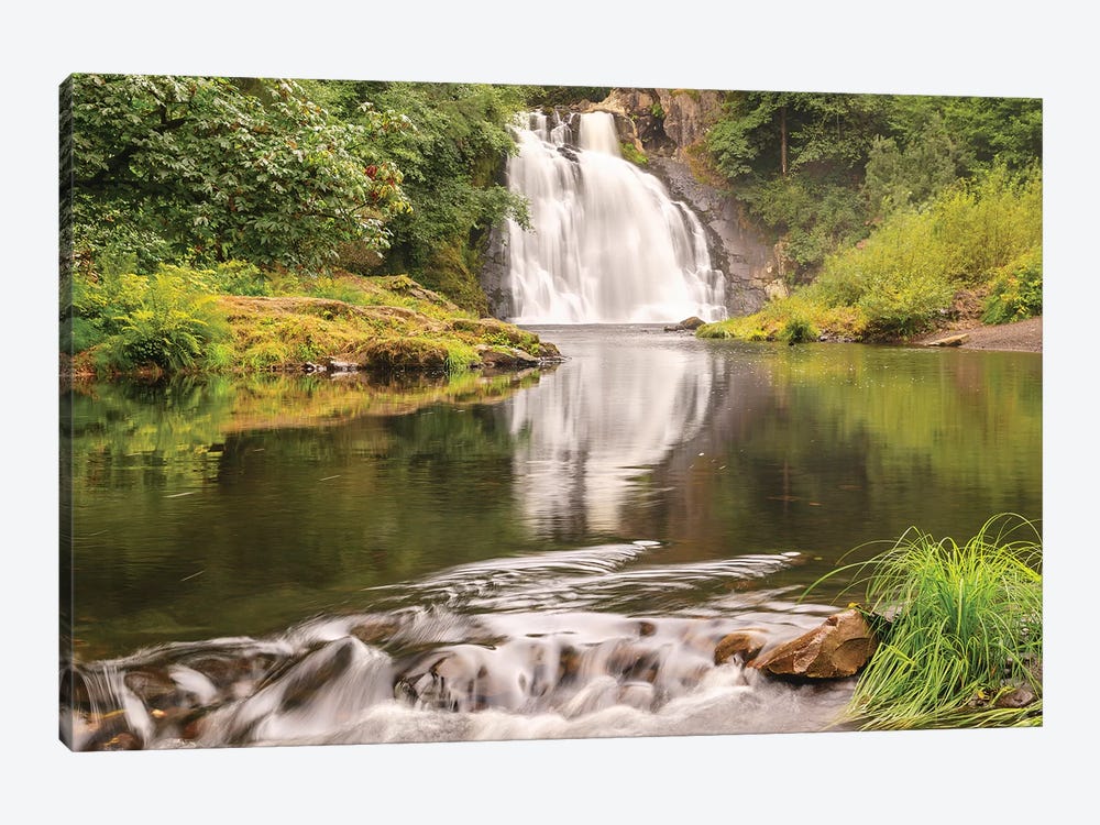 Youngs Falls near Astoria, Oregon by Stuart Westmorland 1-piece Canvas Art
