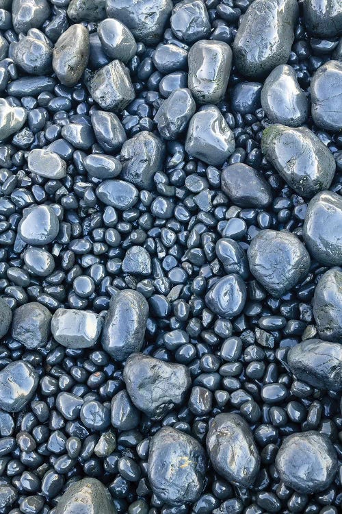 Close-up of beach rocks, Oregon II