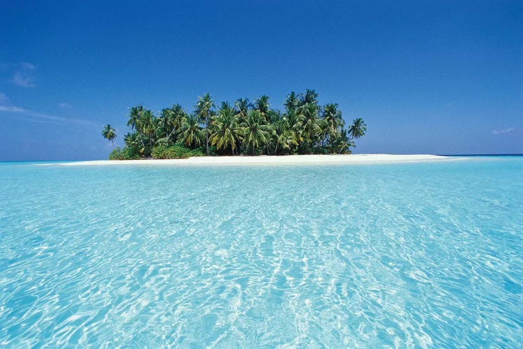 Uninhabited Tropical Island, Ari Atoll, Republic Of Maldives