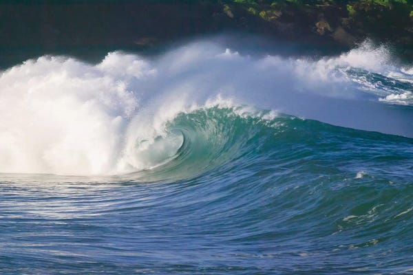 Oahu: Pacific storm waves, North Shore of Oahu, Hawaii by Stuart Westmorland