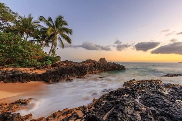 Hawaii: Small beach in Makena area, Maui, Hawaii, USA by Stuart Westmorland
