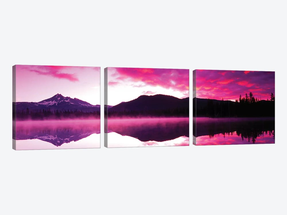 Sparks Lake, Deschutes National Forest, Oregon by Stuart Westmorland 3-piece Canvas Wall Art