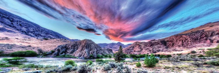 Sunset, Lower Deschutes River, Central Oregon, USA