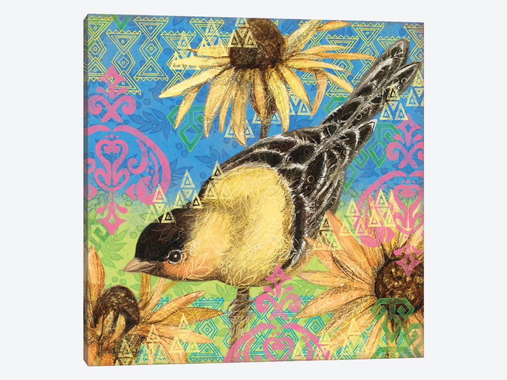 Gold Finch I by Susan Winget 1-piece Art Print