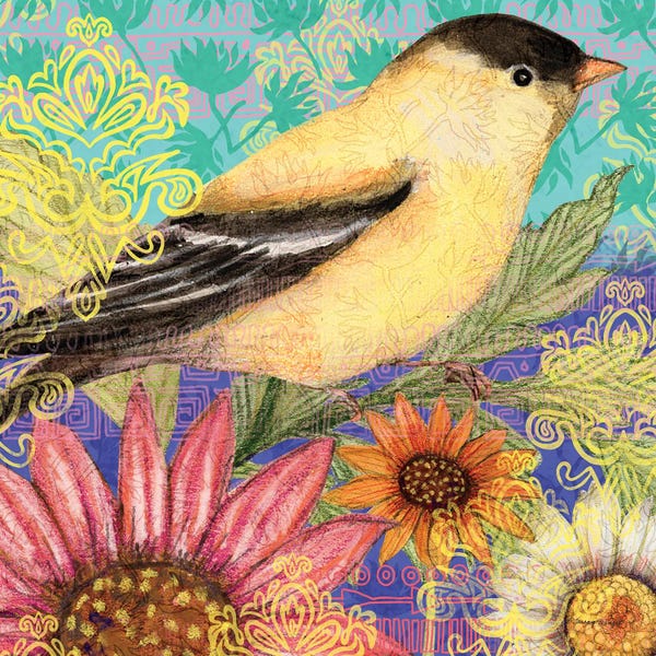 Susan Winget: Gold Finch II by Susan Winget