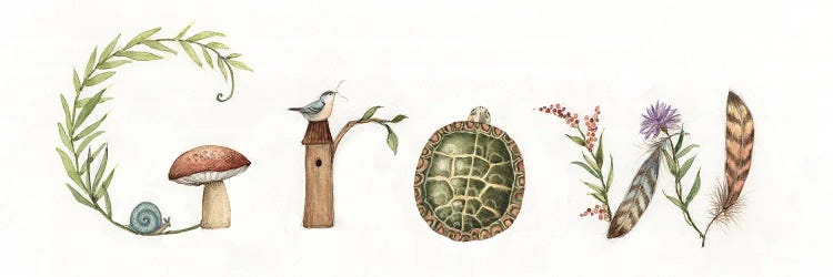 Grow by Susan Winget wall art