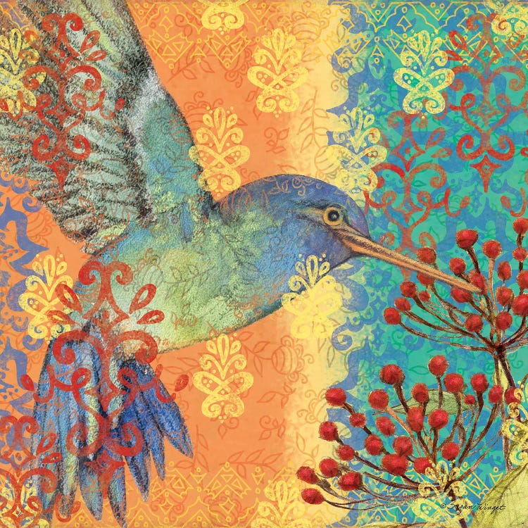 Humming Bird by Susan Winget wall art