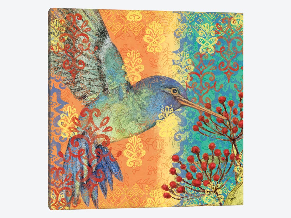 Humming Bird by Susan Winget 1-piece Canvas Print