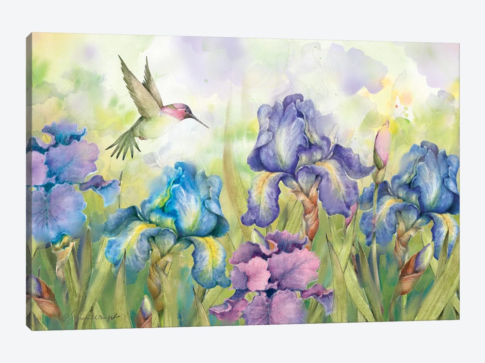 Irises by Susan Winget 1-piece Art Print
