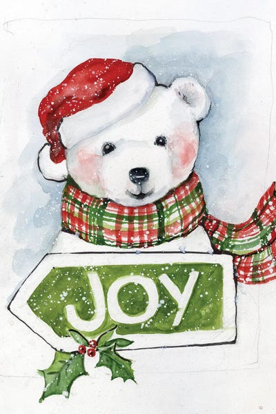 Christmas Animals: Joy Polar Bear by Susan Winget
